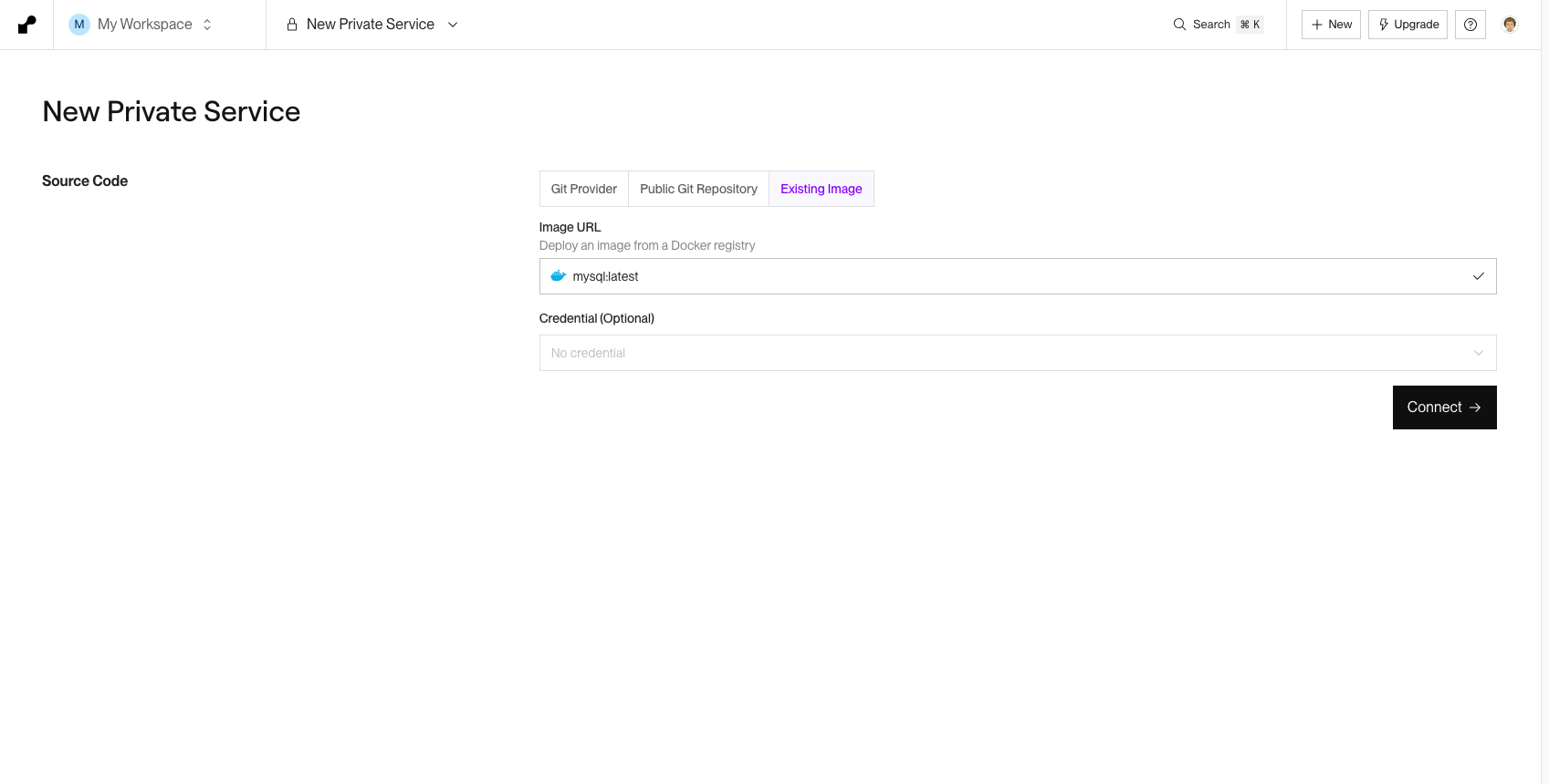 Render Service Configuration